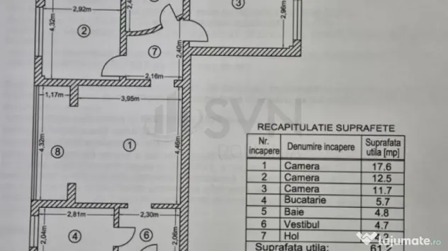 Apartament 3 camere I Renovat recent I Mobilat si utilat complet - Bucuresti (Bucuresti-Ilfov)