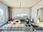 Duplex modern cu 4 camere, 3 bai si teren de 341 mp | Mosnit 