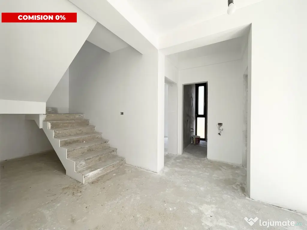 COMISON 0%-Duplex 5 camere, 122 mp utili, 390 mp teren-Mosni - Mosnita Noua (Timis)