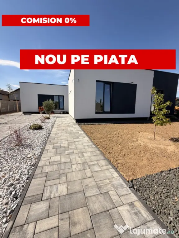 Casa individuala moderna pe parter - Dumbravita - Comision 0 - Dumbravita (Timis)