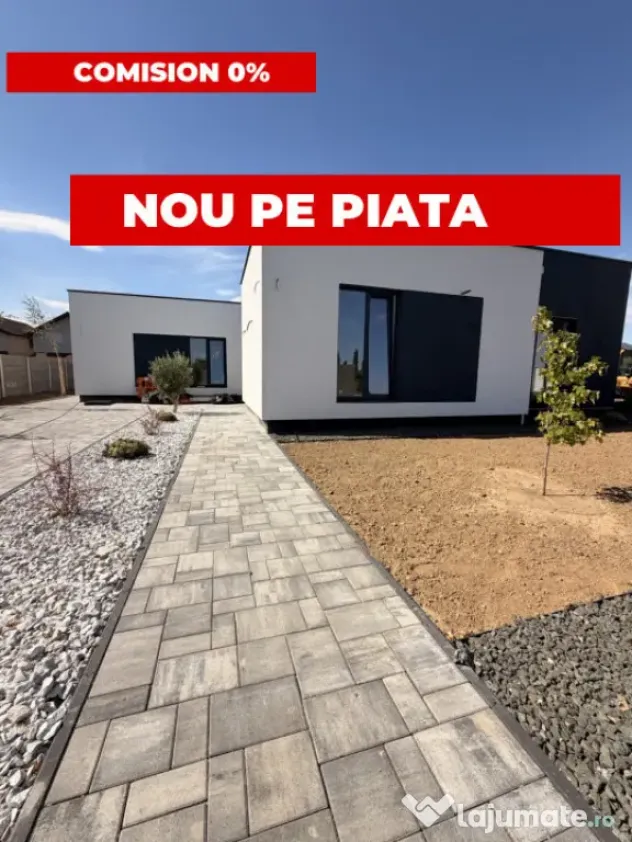 Casa individuala moderna pe parter - Dumbravita - Comision 0 - Dumbravita (Timis)