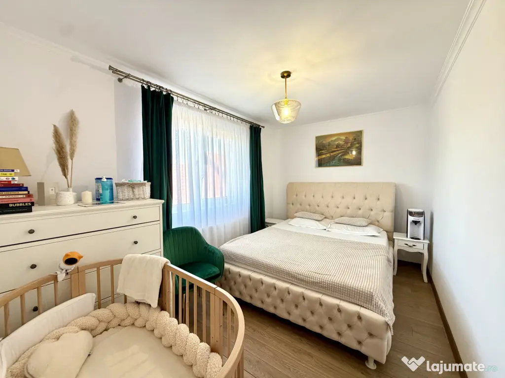 Triplex modern, 3 camere, 77 mp utili, mobilat/utilat - Sana - Sanandrei (Timis)