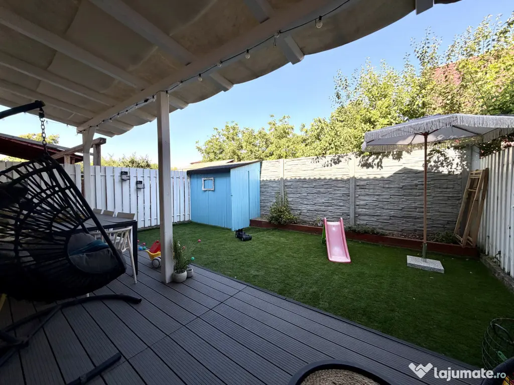 Triplex modern, 3 camere, 77 mp utili, mobilat/utilat - Sana - Sanandrei (Timis)