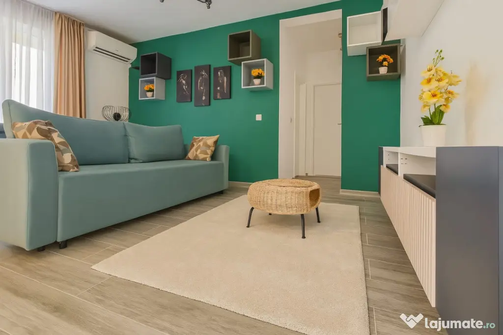 Apartament 2 camere, open space, 50mp, etajul 2/3 in Giroc - Giroc (Timis)
