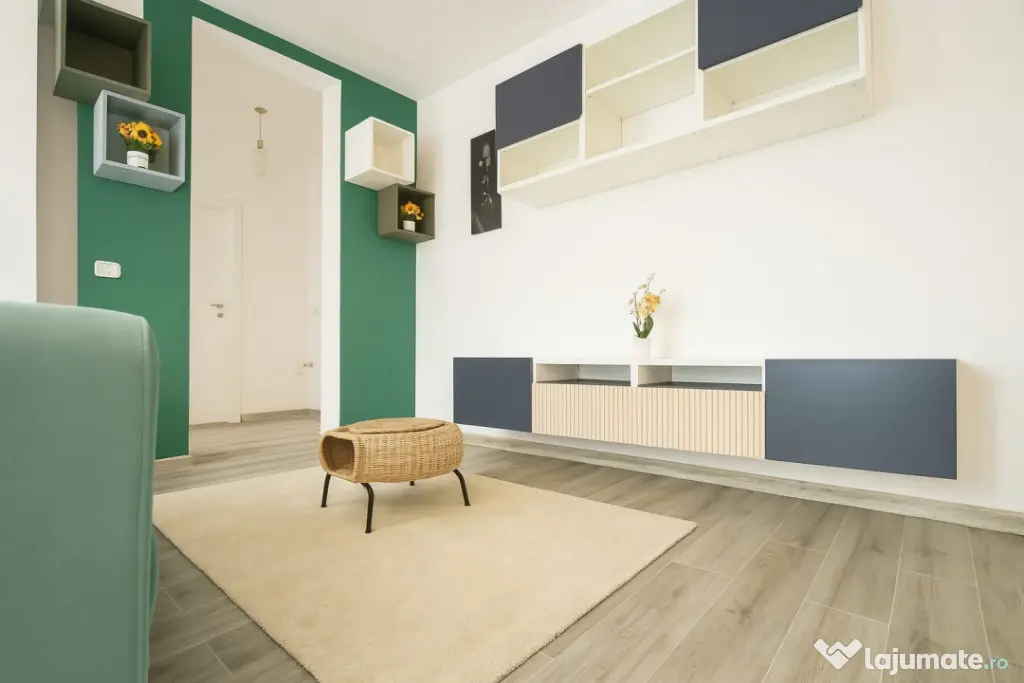 Apartament 2 camere, open space, 50mp, etajul 2/3 in Giroc - Giroc (Timis)