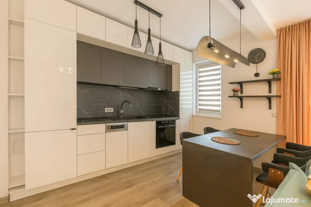 Apartament 2 camere, open space, 50mp, etajul 2/3 in Giroc - Giroc (Timis)