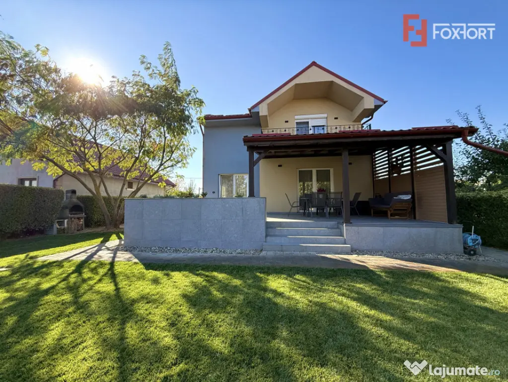COMISION 0% | Casa cu 4 camere | 595 mp teren | Toate utilit - Sacalaz (Timis)