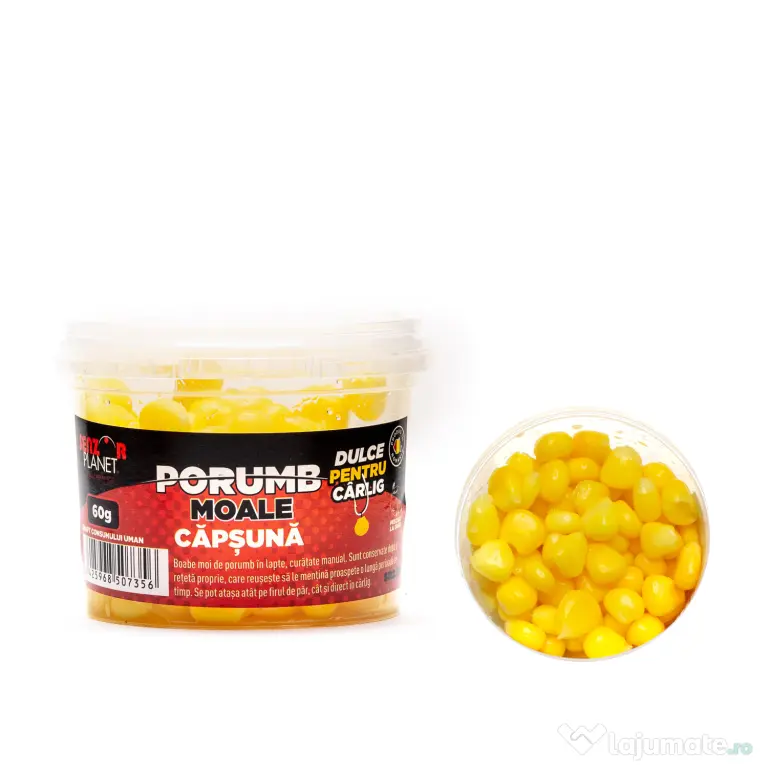 SENZOR PLANET PORUMB MOALE PENTRU CARLIG CAPSUNA 60g