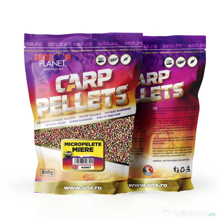 SENZOR PLANET MICROPELETE MIERE 2mm 800g