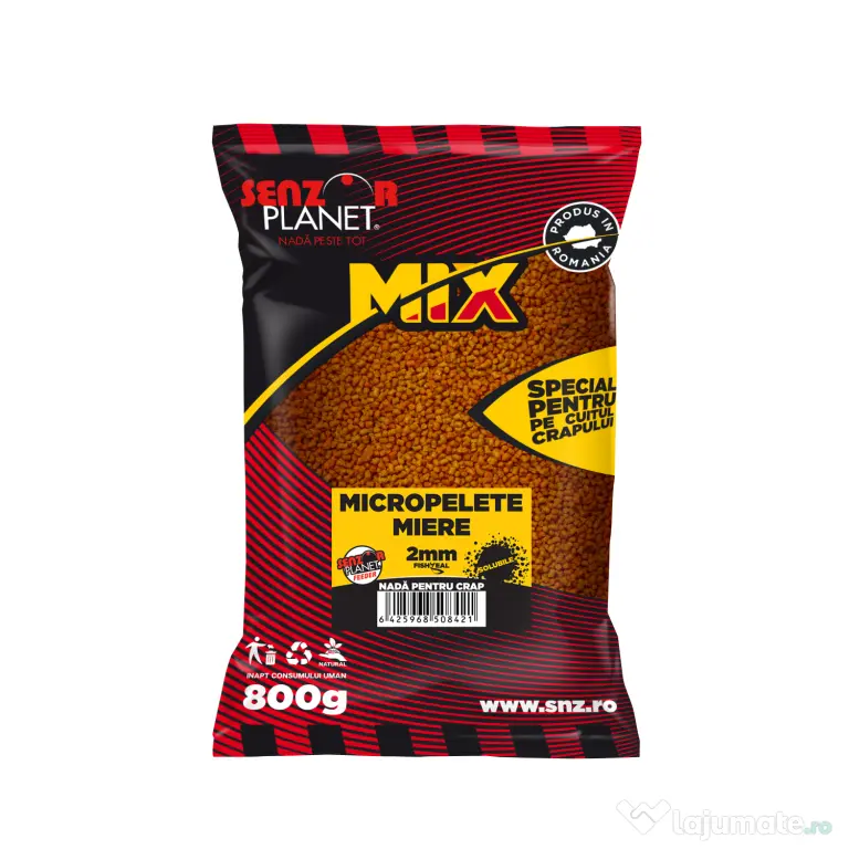SENZOR PLANET MICROPELETE MIERE 2mm 800g
