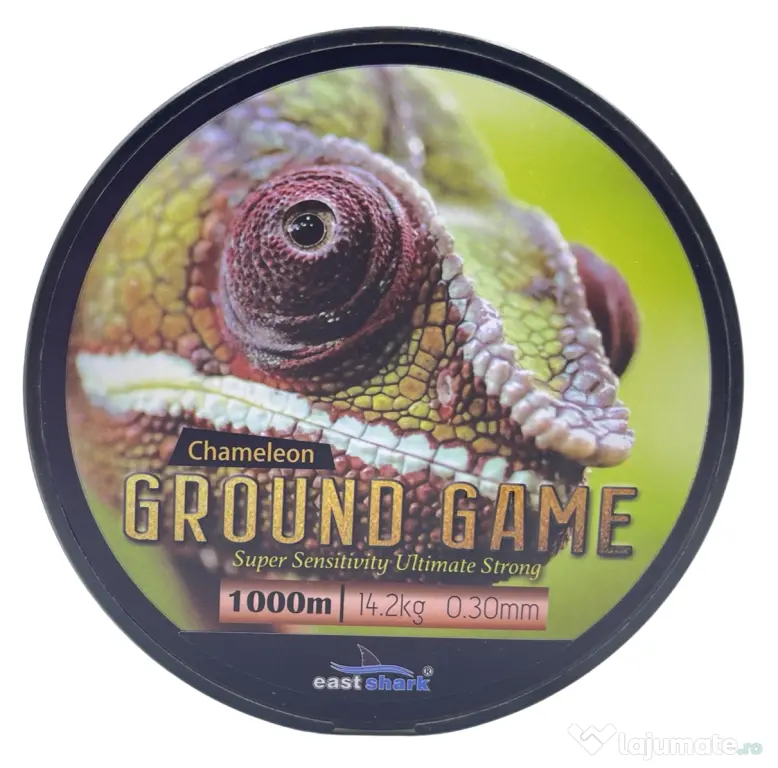 UNKNOWN FIR MONOFILAMENT CHAMELEON GROUND GAME, 1000m 0.30mm/14.20kg