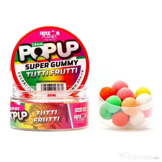 SENZOR PLANET POP-UP TUTTI FRUTTI 14mm 30g