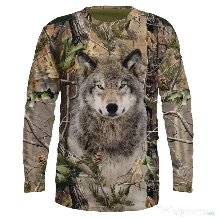 UNKNOWN BLUZA VANATOARE LUP CAMUFLAJ S