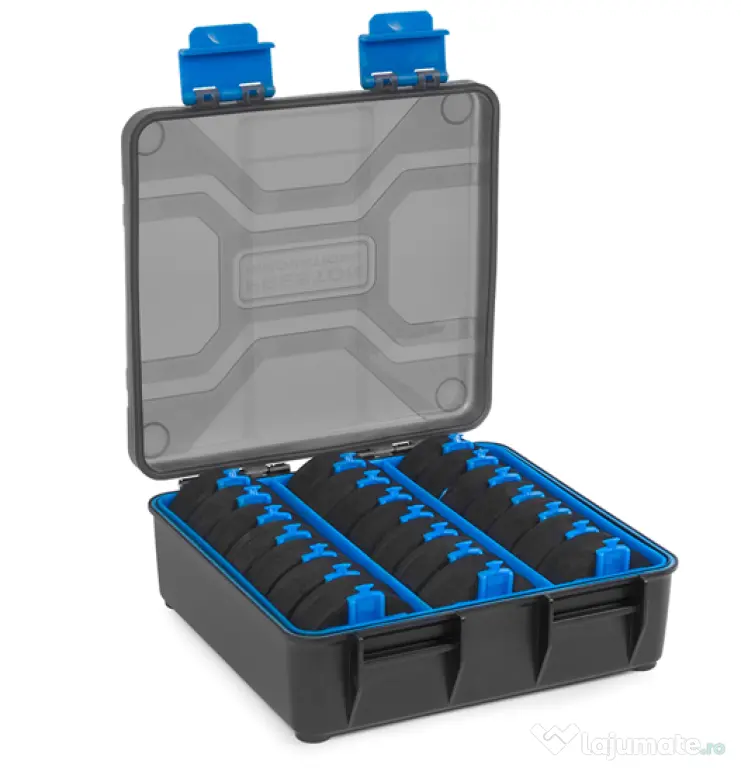 PRESTON CUTIE RIGIDĂ PENTRU RIGURI PRESTON REVOLUTION STORAGE SYSTEM + 21 EVA DISC SPOOL