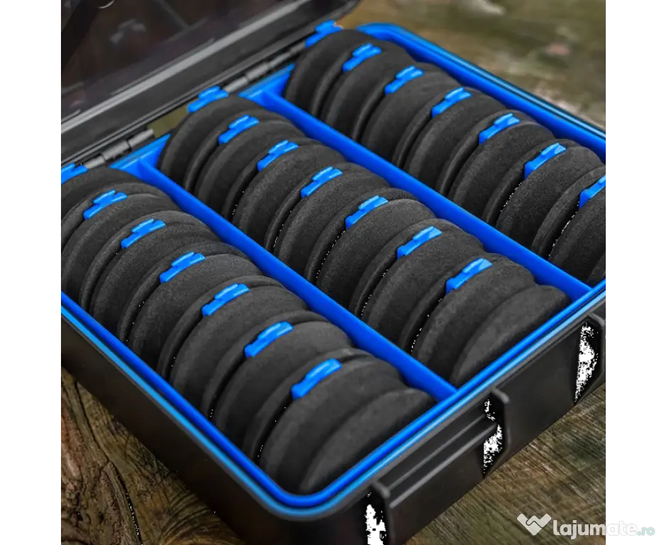 PRESTON CUTIE RIGIDĂ PENTRU RIGURI PRESTON REVOLUTION STORAGE SYSTEM + 21 EVA DISC SPOOL