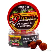 SENZOR PLANET BOILIES FUMIGENA VENIN PENTRU CARLIG CAPSUNA & N'BUTYRIC 16-20mm 200g