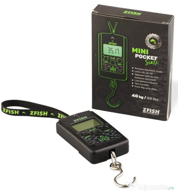 ZFISH CANTAR ZFISH MINI SCALE, UP TO 40kg