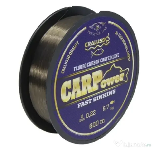 CRALUSSO FIR MONOFILAMENT CRALUSSO CARPOWER 600mm 0.22mm/5.80kg