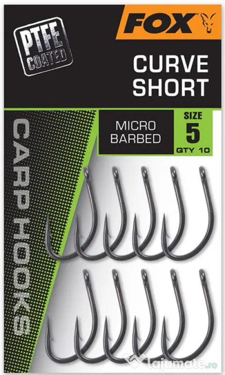 FOX CARLIGE FOX CURVE SHORT MICRO BARBED Nr 4