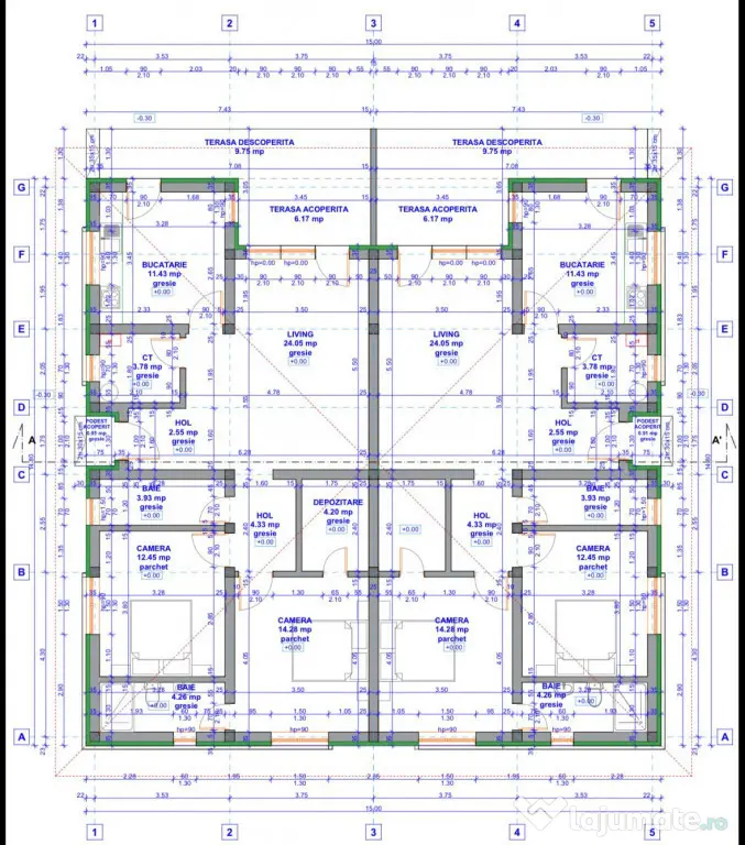 Duplex 85 mp utili - 370mp teren | Ghiroda | Universitatea d - Ghiroda (Timis)