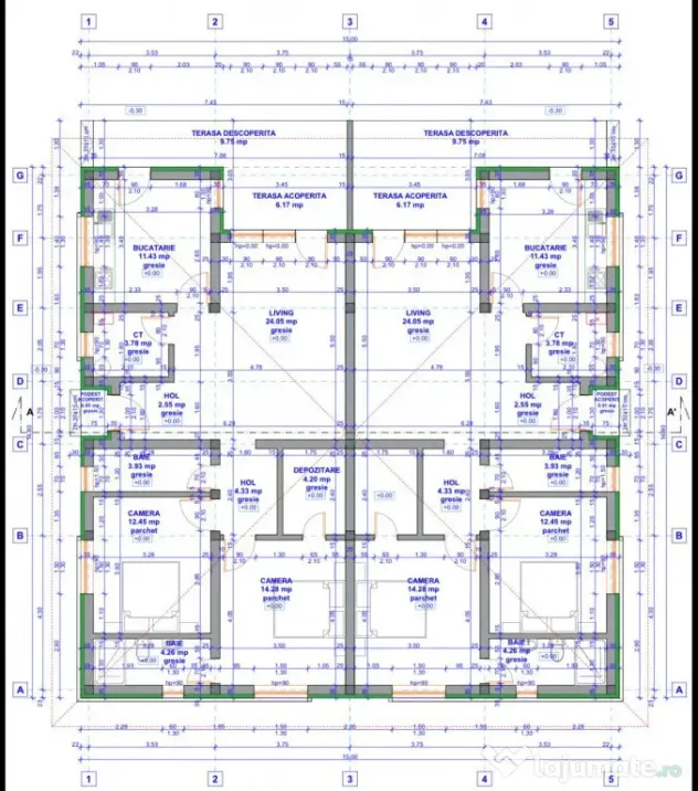 Duplex 85 mp utili - 370mp teren | Ghiroda | Universitatea d - Ghiroda (Timis)