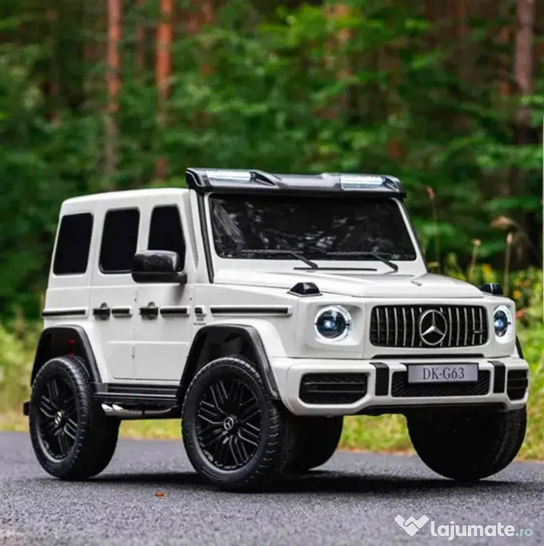 Masinuta electrica Mercedes G63, putere 2x 280W Brushless , baterie 24V 20Ah
