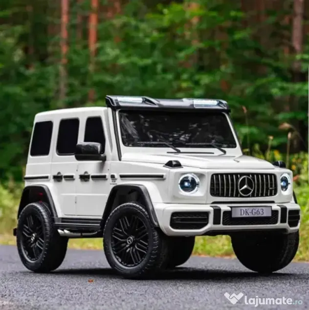 Masinuta electrica Mercedes G63, putere 2x 280W Brushless , baterie 24V 20Ah