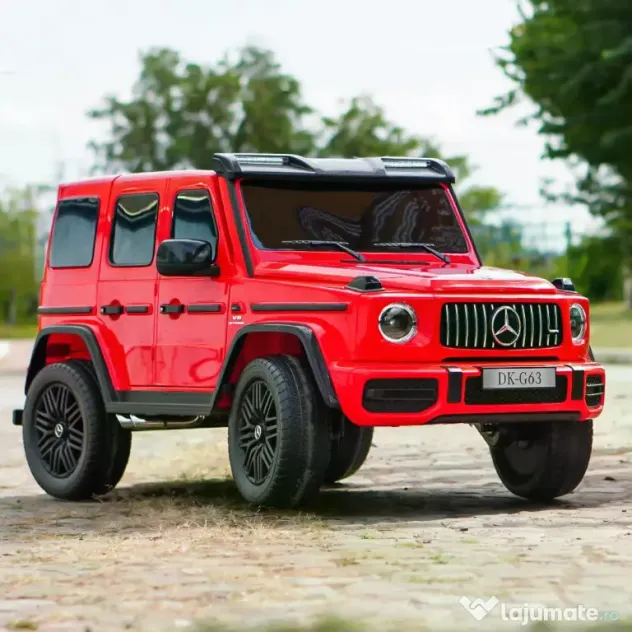 Masinuta electrica Mercedes G63, putere 2x 280W Brushless , baterie 24V 20Ah