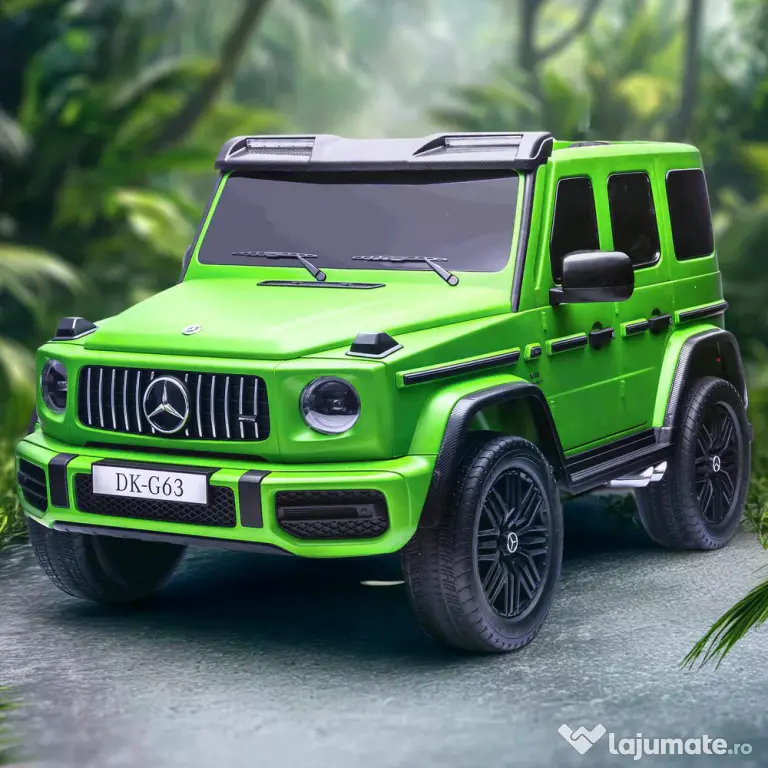 Masinuta electrica Mercedes G63, putere 2x 280W Brushless , baterie 24V 20Ah