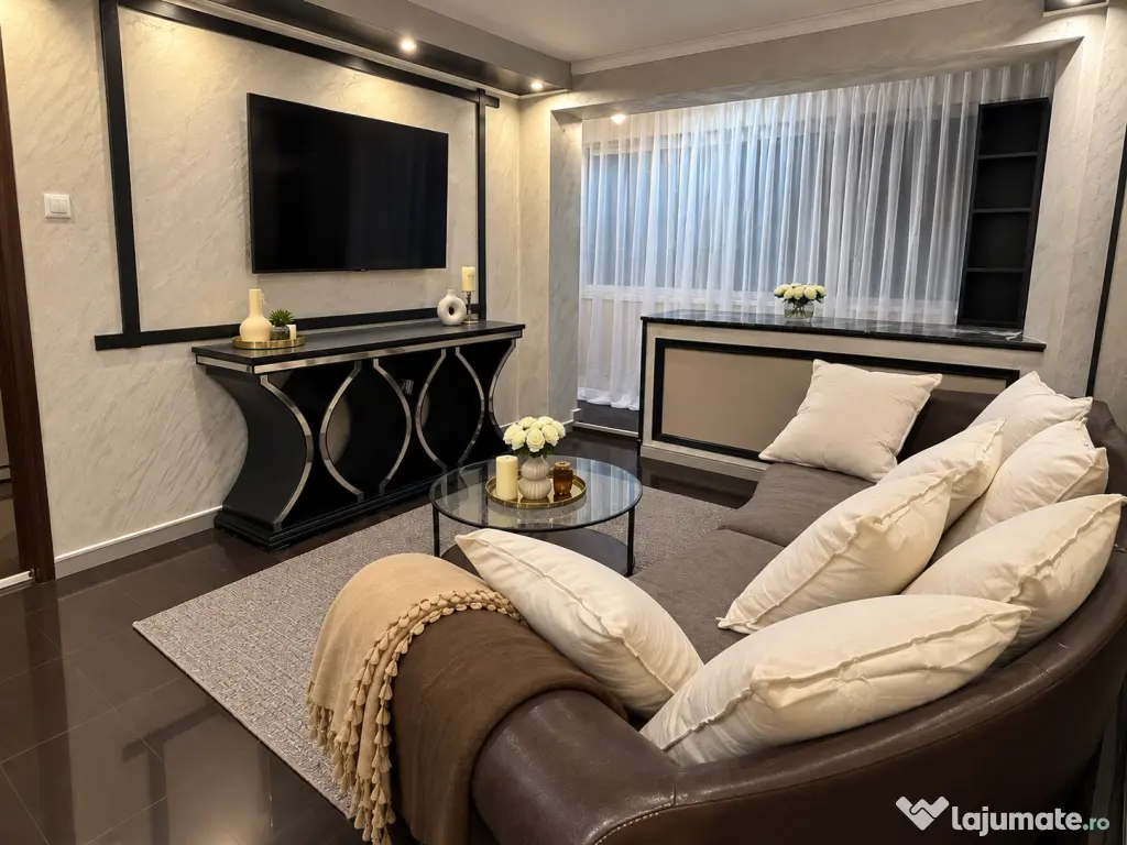 Proprietar închiriez apartament 2 camere renovat utilat complet 65mp