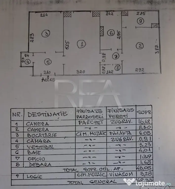 2 camere Baba Novac, inst. schimb., et. 1, 48 mp - Bucuresti (Bucuresti-Ilfov)