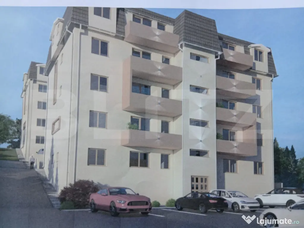 Apartament cu 2 camere și balcon generos, în Rediu, strada - Rediu (Iasi)