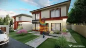 Vilă Individuală Premium P+1+Pod | 4 Camere, 3 Băi | Încălzire Pardoseală 