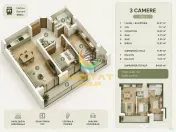 Vânzare Apartament 3 camere 84 mp - Popești Leordeni | 5 min Metrou Berceni