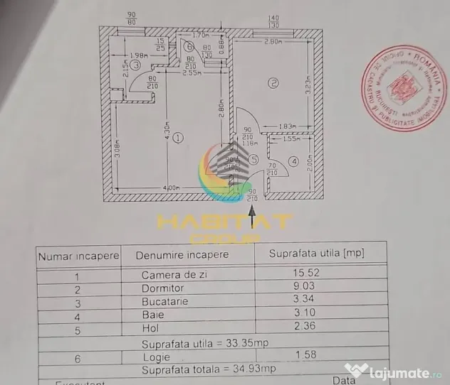 De Vanzare Apartament 2 Camere 35mp Aparatorii Patriei - Bucuresti (Bucuresti-Ilfov)