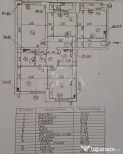 4 camere Unirii decomandat, et. 1, an 1997, metrou, 102 mp 