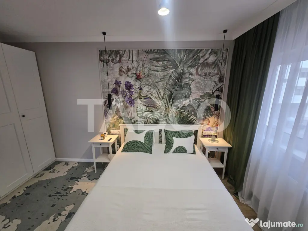 Apartament cozy 2 camere de inchiriat decomandat 55 mp Doamn - Sibiu (Sibiu)