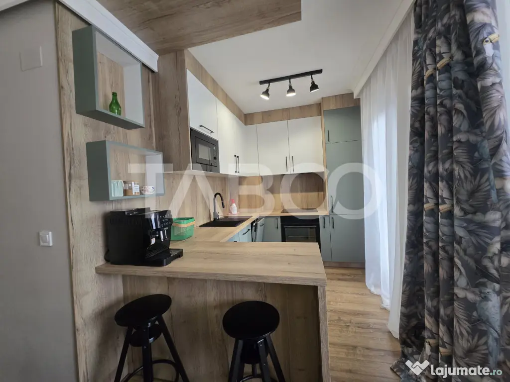 Apartament cozy 2 camere de inchiriat decomandat 55 mp Doamn - Sibiu (Sibiu)