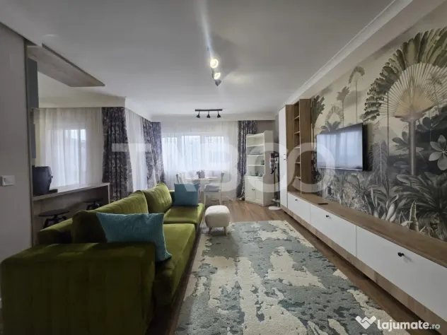 Apartament cozy 2 camere de inchiriat decomandat 55 mp Doamn - Sibiu (Sibiu)