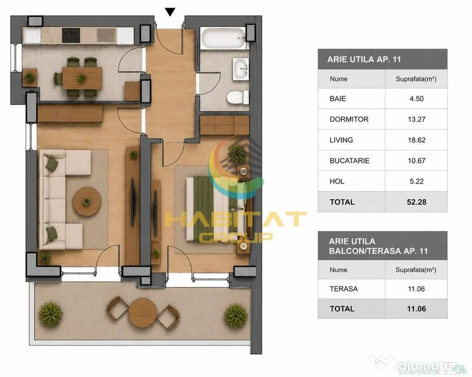 Apartaemnt 2 camere - Parcare Gratis - Pallady - Bucuresti (Bucuresti-Ilfov)