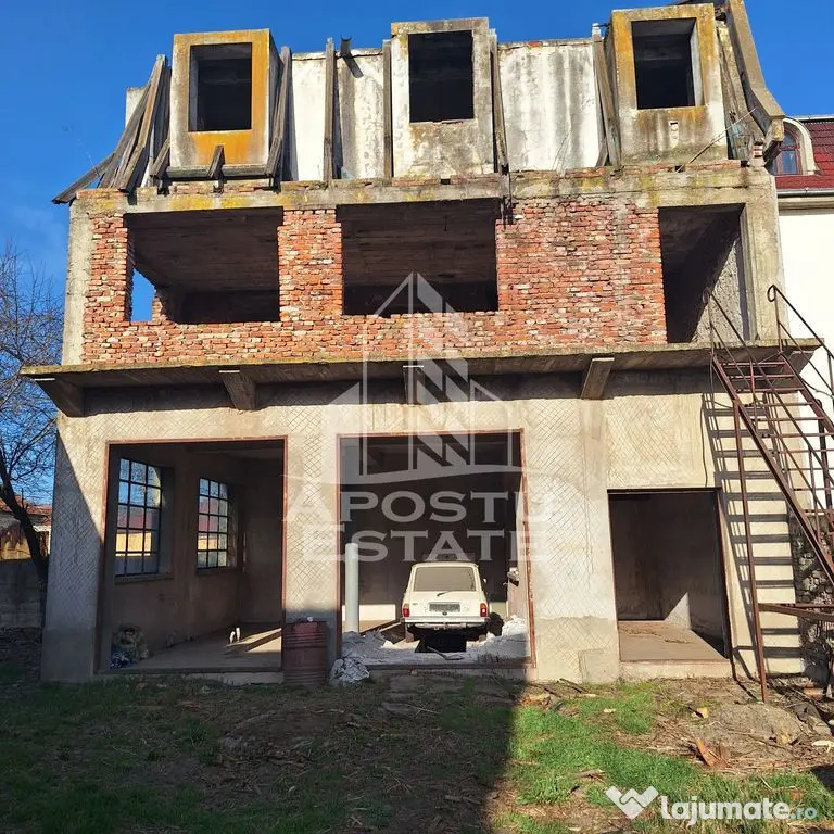 Casa individuala cu teren mare 843 mp,in zona Modern. - Timisoara (Timis)