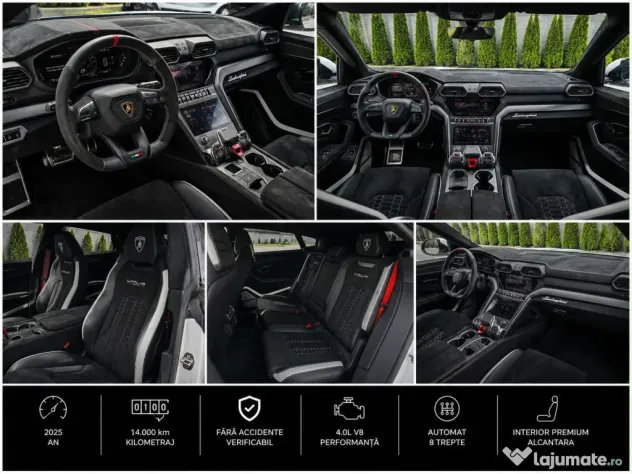 Licitație Publică Lamborghini Urus Performante 2025 BEJ Chițu Laurențiu