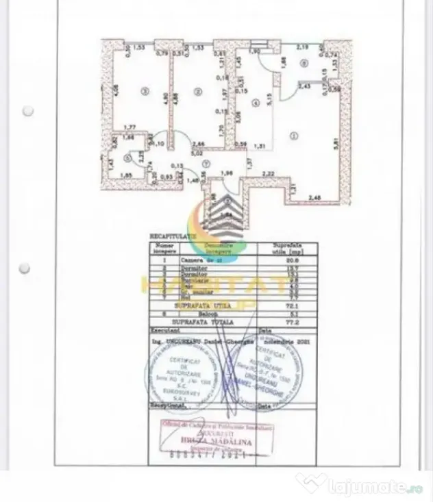 APARTAMENT 3 CAMERE MIHAI BRAVU DELTA CITY, 73 MP CU PARCARE SUBTERANA - Bucuresti (Bucuresti-Ilfov)