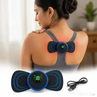 Mini Aparat de Masaj EMS Smart Fitness, Centura de Slabit Anticelulitic,