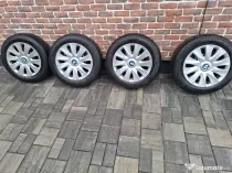 Set Jante otel R16 originale BMW + anvelope iarna