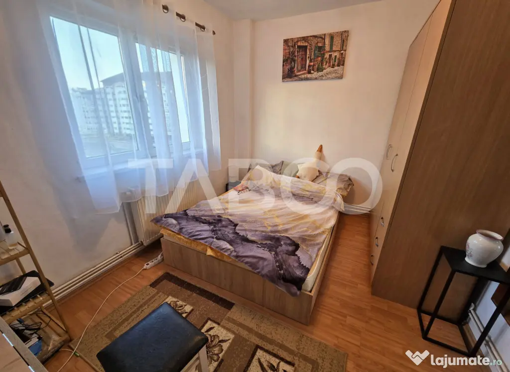 Apartament decomandat mobilat balcon pivnita zona Mihai Vite - Sibiu (Sibiu)