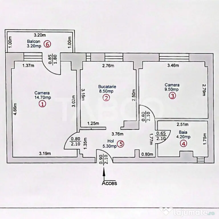 Apartament decomandat mobilat balcon pivnita zona Mihai Vite - Sibiu (Sibiu)