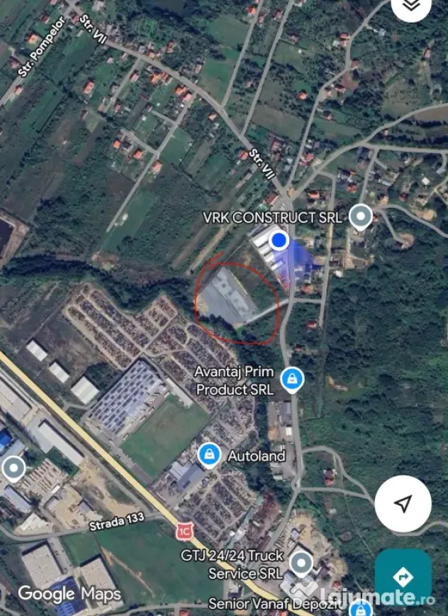 Teren intravilan Tautii Magheraus 10000mp