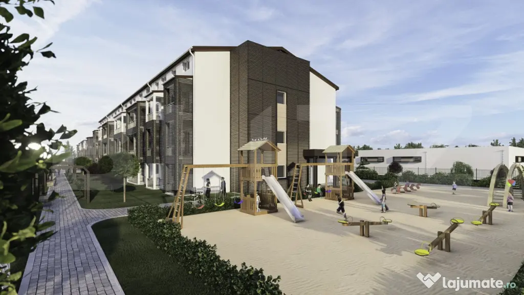 Apartament cu 2 camere, 44,77 mp utili - Apahida (Cluj)