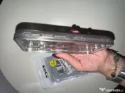 Husă protecție dură / antișoc pentru iPhone 11, transparentă / fumurie (Nouă)